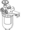 Фильтр жидкого топлива Oilpur, патрон Sisu (синтетический) 50-75